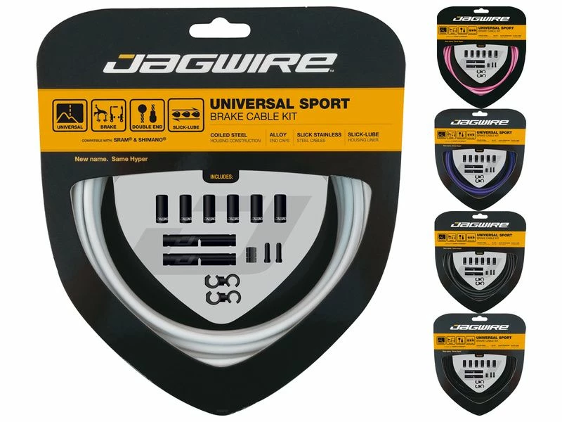 Jagwire Kit Cables Et Gaines De Frein Universal Sport 3 Jagwire Kit Cables Et Gaines De Frein Universal Sport