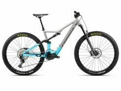 Orbea VTT électrique Rise H30 - Gris / Bleu 2022